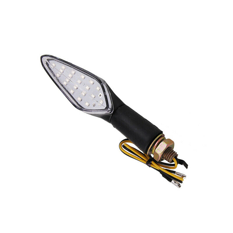 4pcs Motorcycle Electric Scooter Bike LED Turn Signal Light Waterproof Tail Lamp