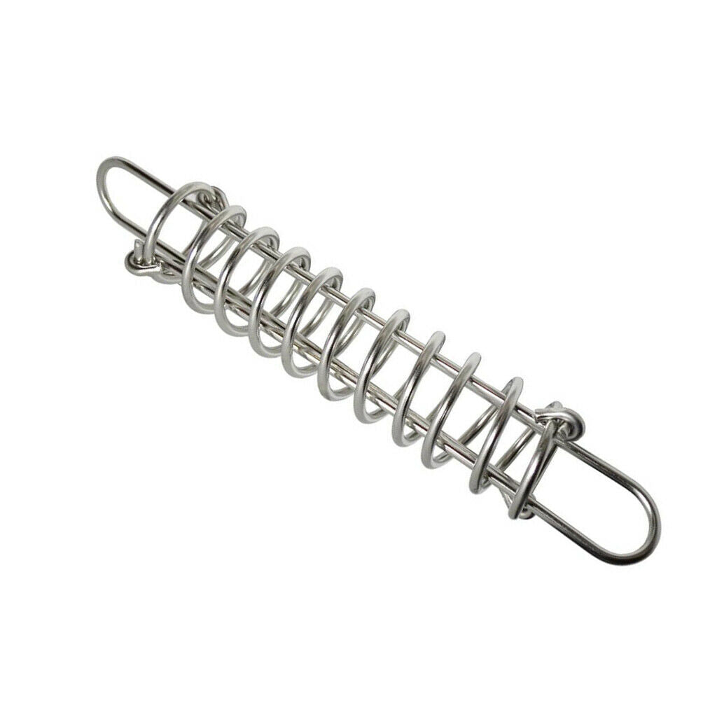 Stainless Steel Mooring Docking hock Spring Boat Accessory 113mm/4.45inch New