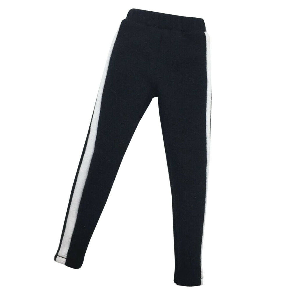 1:6 Men 18cm Side-striped Pants for 12inch Enterbay DID Dress up Accessory