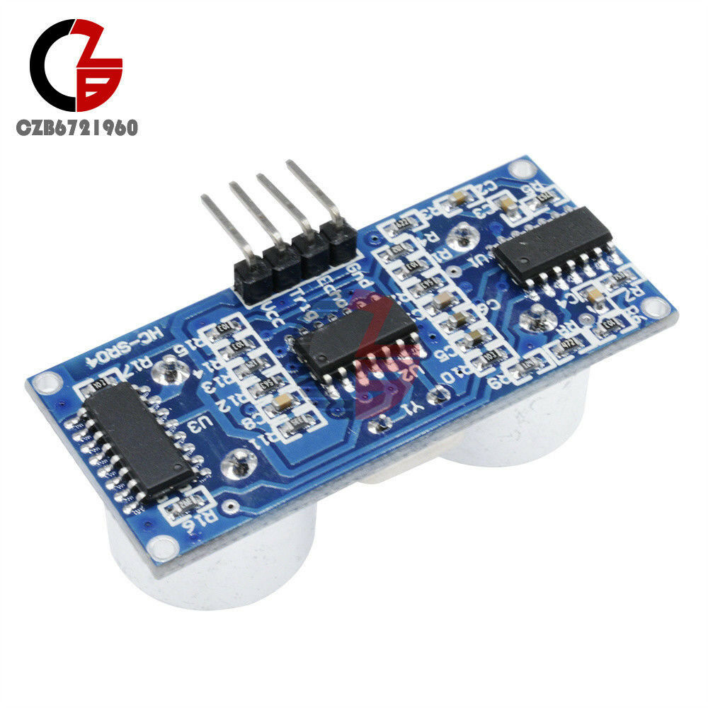 2Pcs Ultrasonic Module HC-SR04 Distance Measuring Transducer Sensor for Arduino
