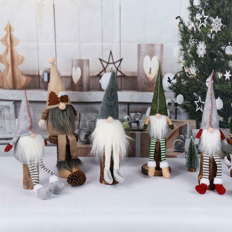 Holiday Gnome Handmade Swedish Tomte Christmas Elf DecorOrnaments Thanks Giving