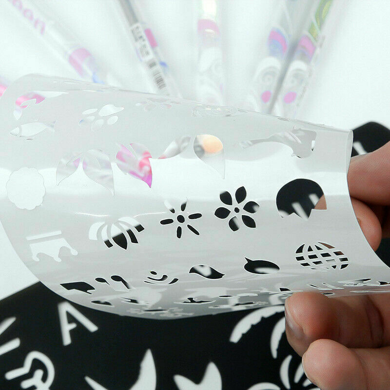 20pcs Bullet Journal Stencil Set Plastic Planner DIY Drawing Template Diary