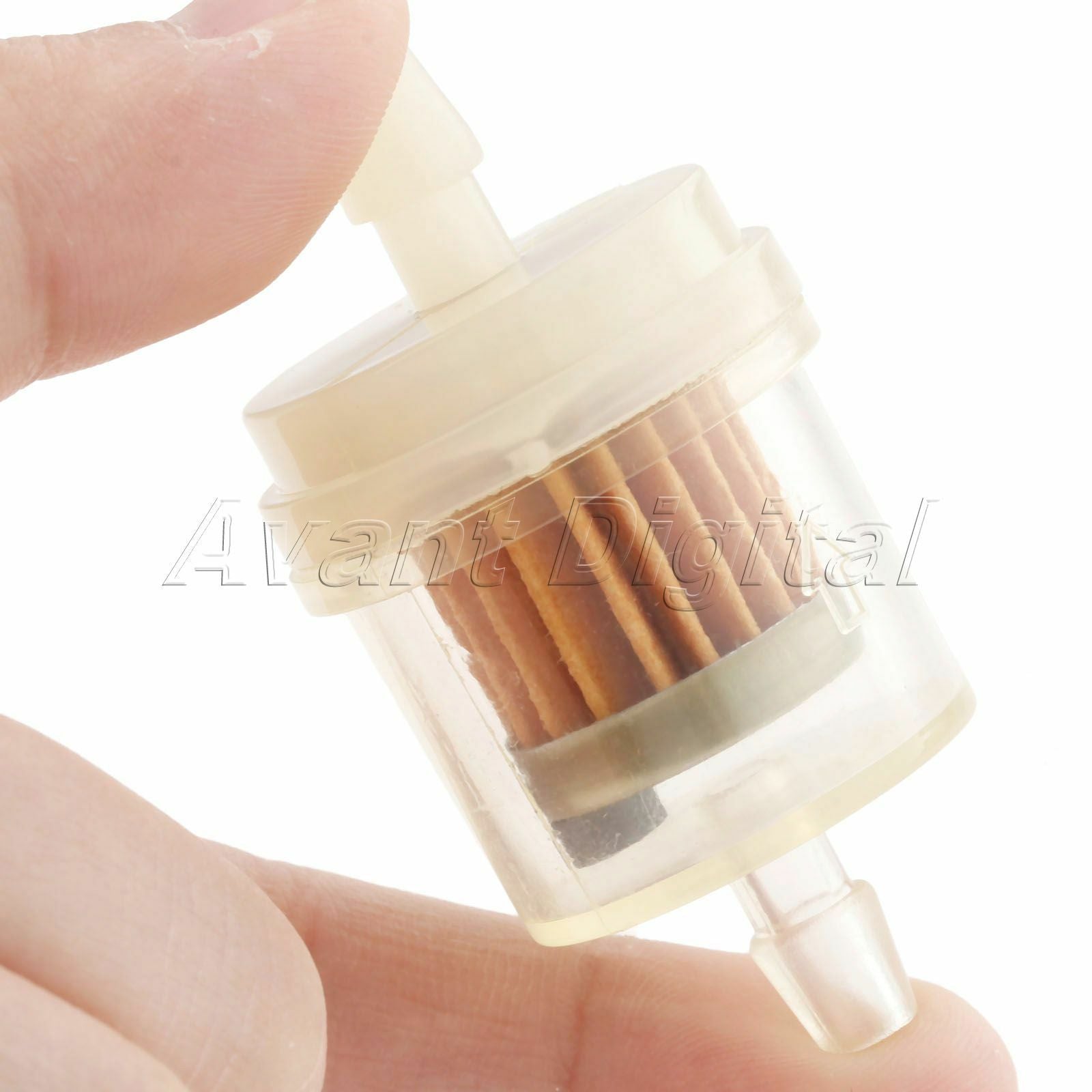 Motorcycle Plastic Gasoline Filter Clear 1/4 inch 6mm hose line gas fuel filters