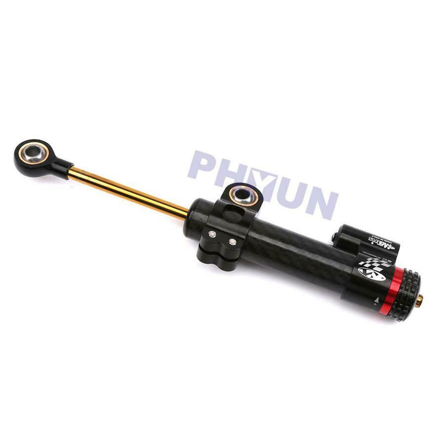 9.8'' Alumium 16 Damping Adjustment Gear Motorcycle Steering Damper Stabilizer