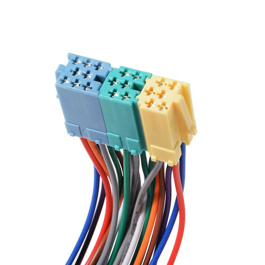 Audio 8Pin 20Pin Mini ISO Adapter Cable Connector MP3 Changer For VW Audi