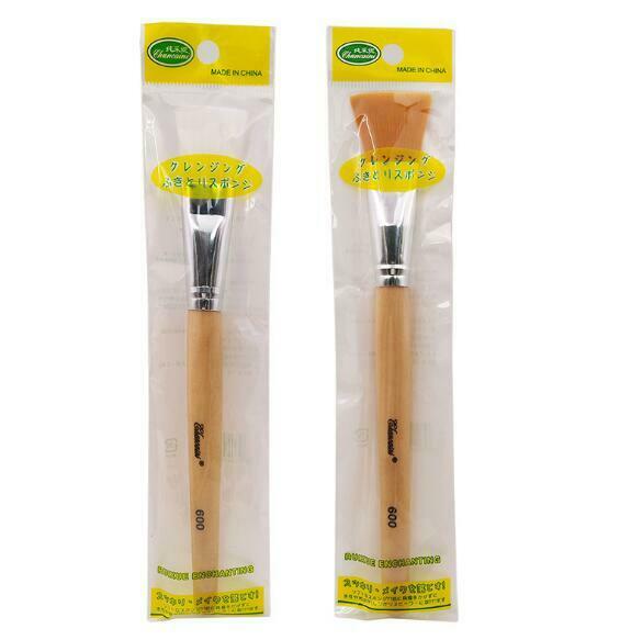 2Pcs Makeup Brush Cosmetic Face Nose Concealer Eyebrow Eyeliner Blush Makeup