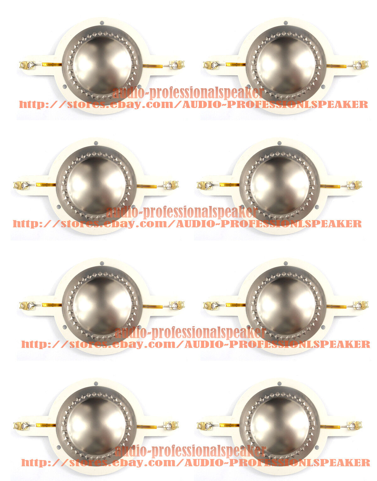 8PCS/LOT Replacement Diaphragm for JBL 2418, 2418H, 2418H-1, Eon15, EON Power15