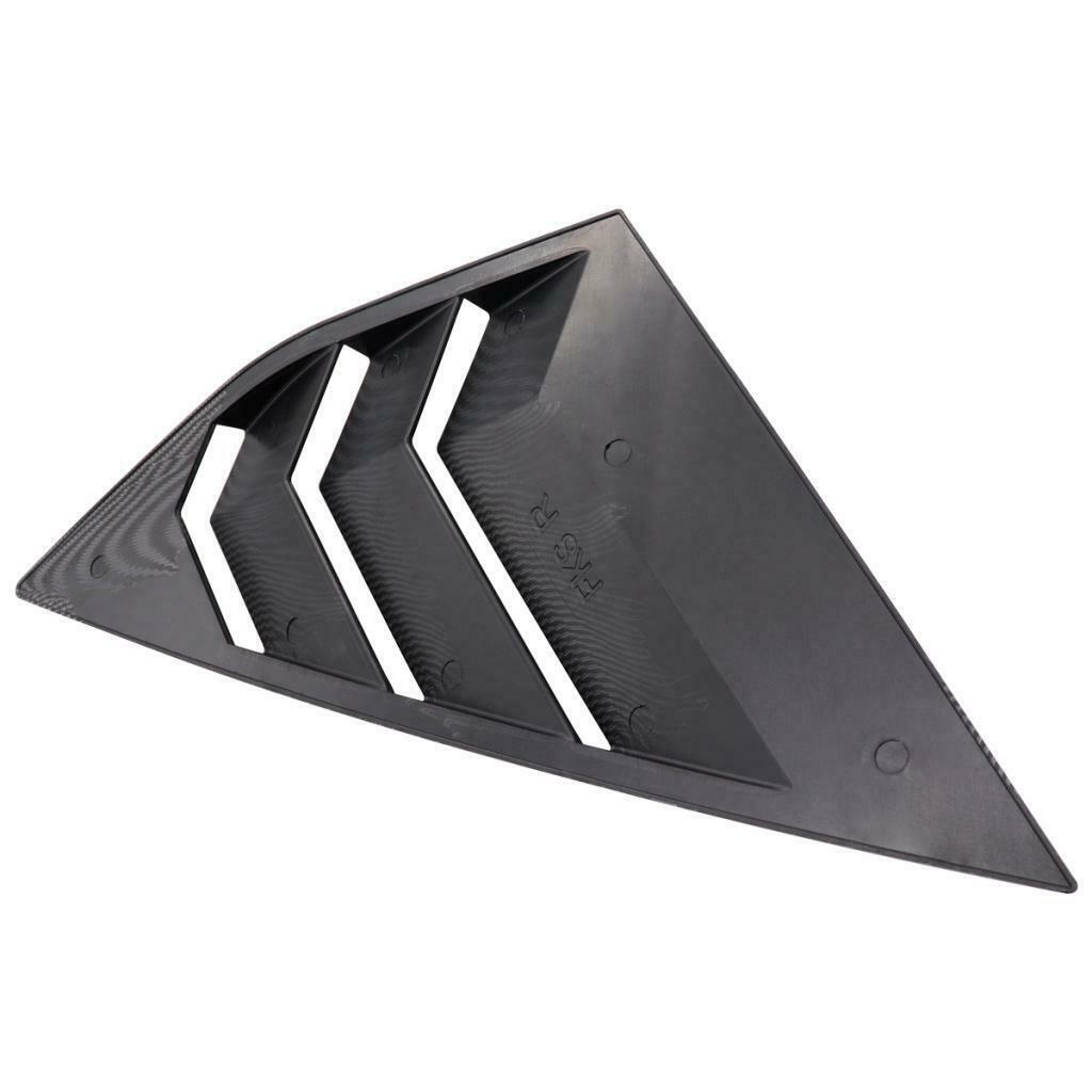 2x Left&Right Car Window Side Louvers Vent For Ford Focus ST RS Hatchback