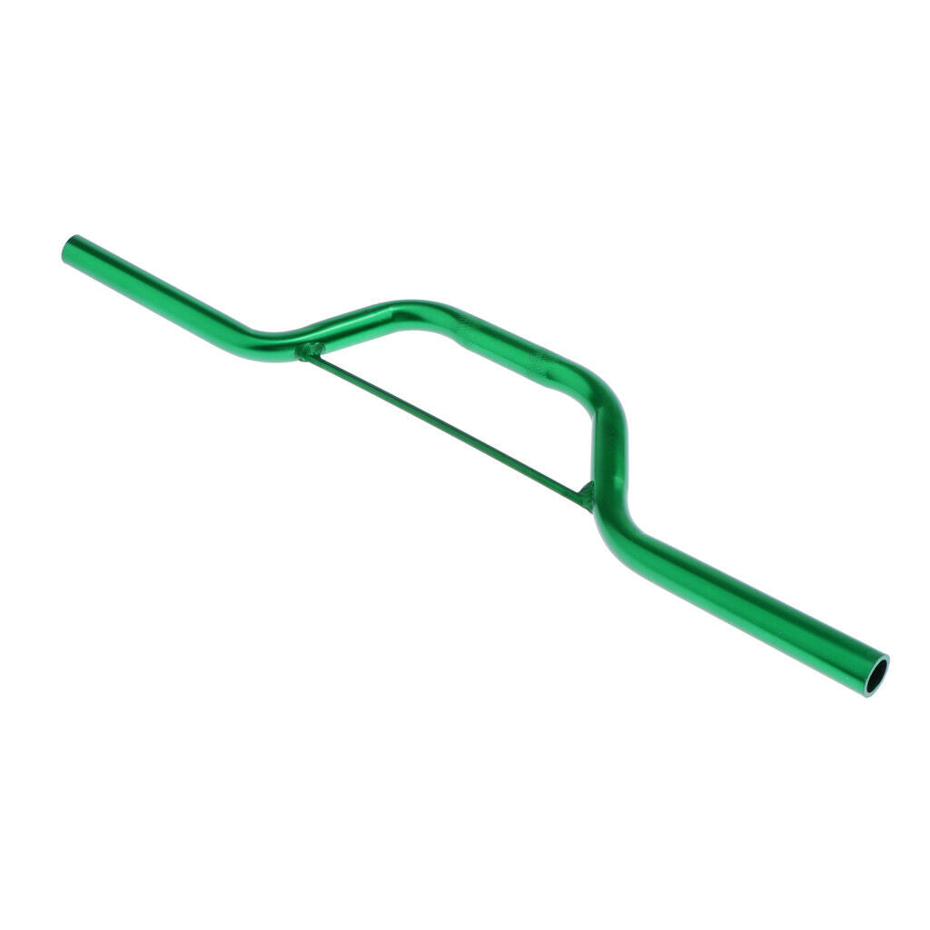 Bike Dirt Poket Cross 29 1/8in Aluminium Handlebar With Strut Green