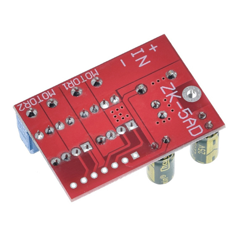 1pcs 5A Dual-channel DC Motor Drive Module Can Be Remotely Controlled