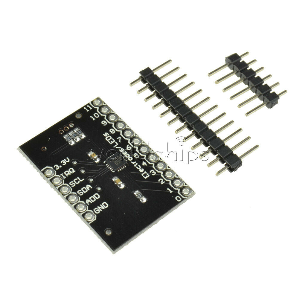 MPR121 Capacitive Touch Sensor Controller I2C Drive V12 Breakout Board Module