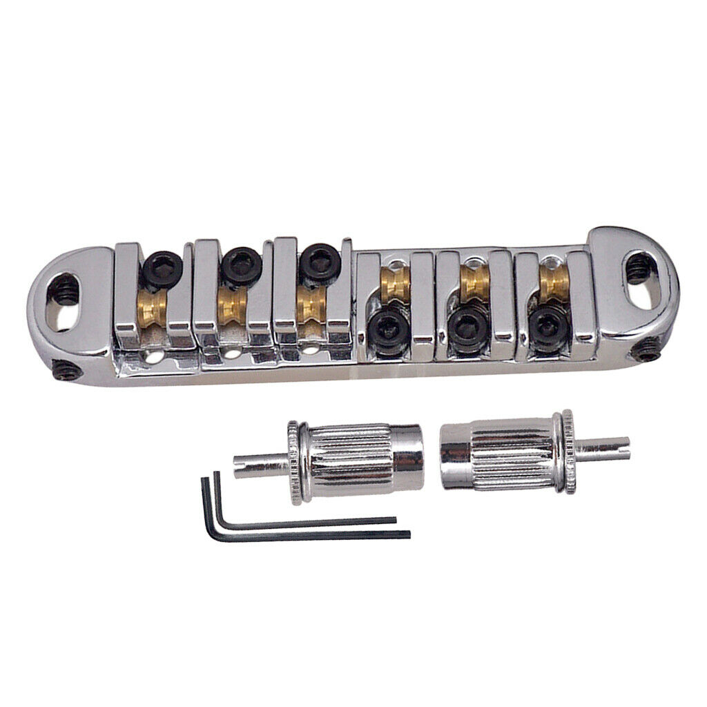 Locking Roller Saddle Bridge for     Electric Guitar Replacement