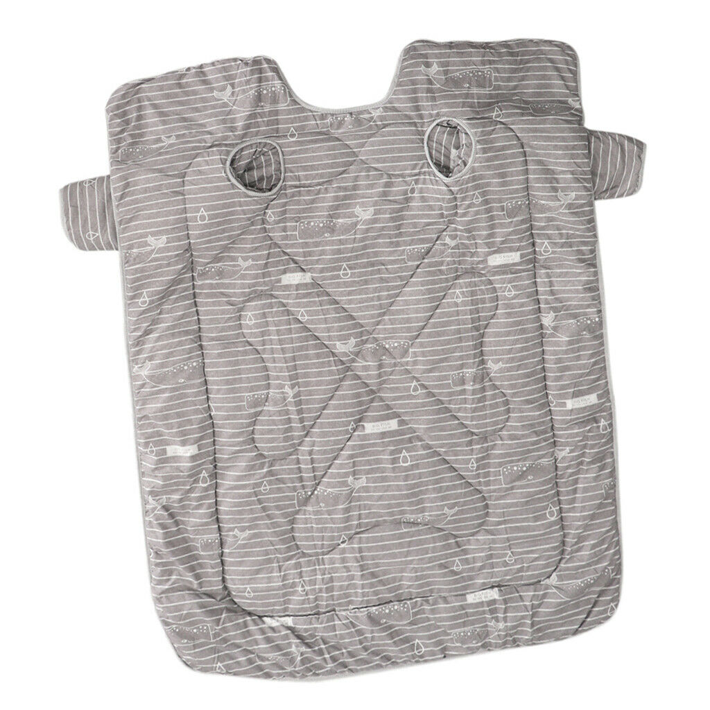 Multifunction Wearable Soft Warm Blanket with Sleeves Winter Lazy Quilt Grey