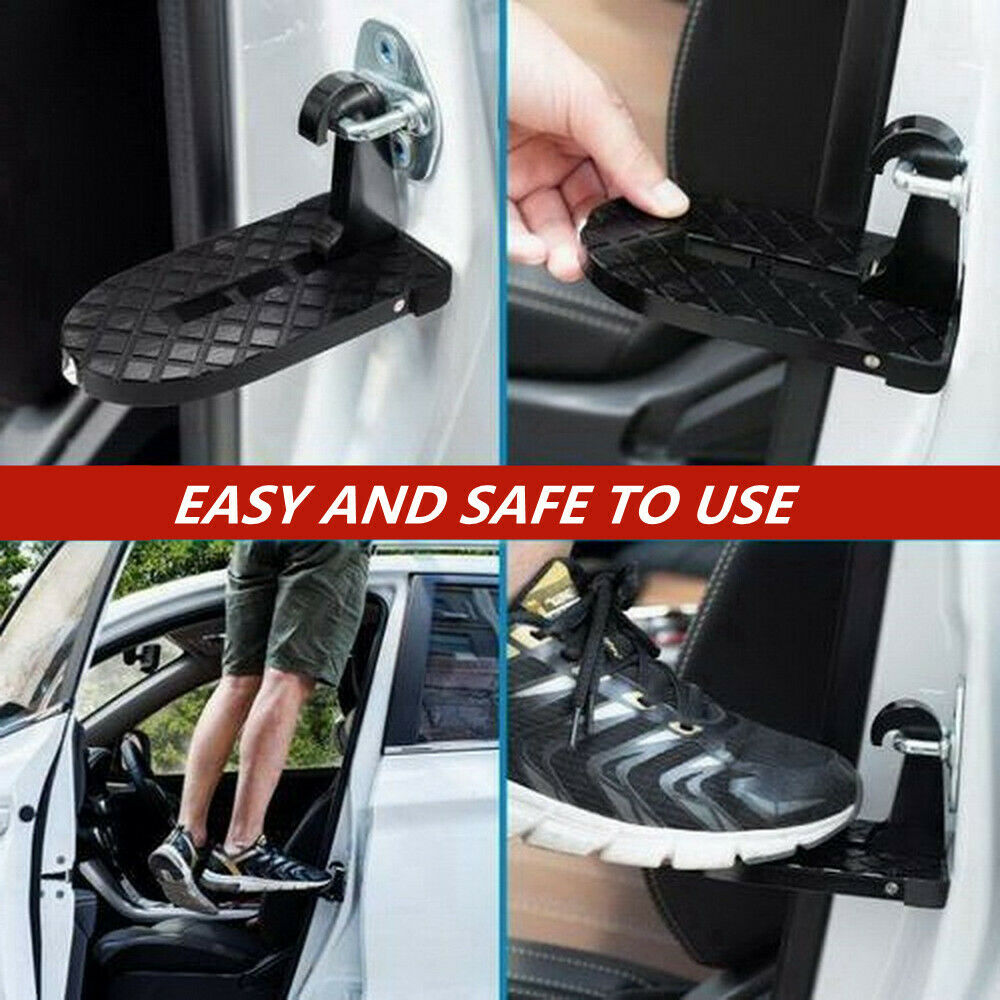 Universal Auxiliary Pedal Roof Pedal Foldable Car Door Stepping Ladder Foot Pegs