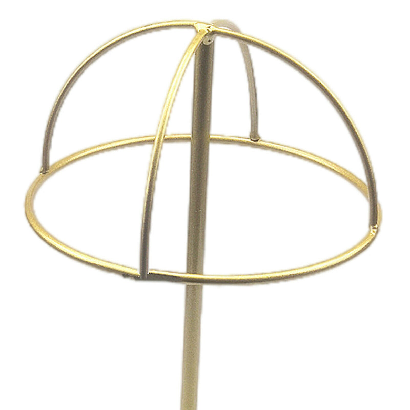 Modern Stable Metal Tabletop Hat Display Stands Wig Storage Holders