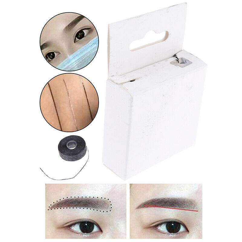 Pre-Inked Brow Mapping Strings Pigment String Microblading  Brow Thread E.l8