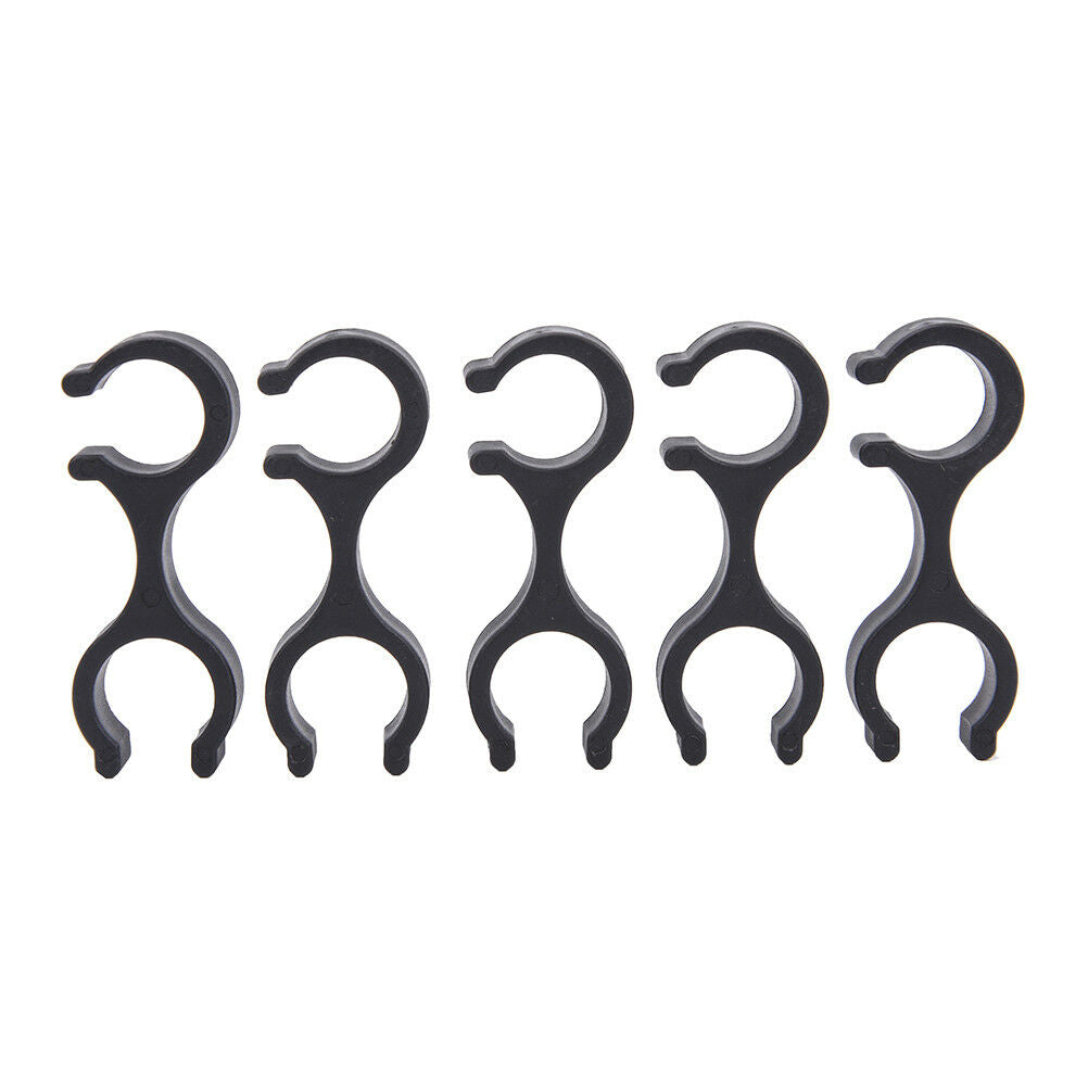 5X Outdoor Hiking Alpenstock Walking Stick Cane Two Poles Rod Connector B.l8
