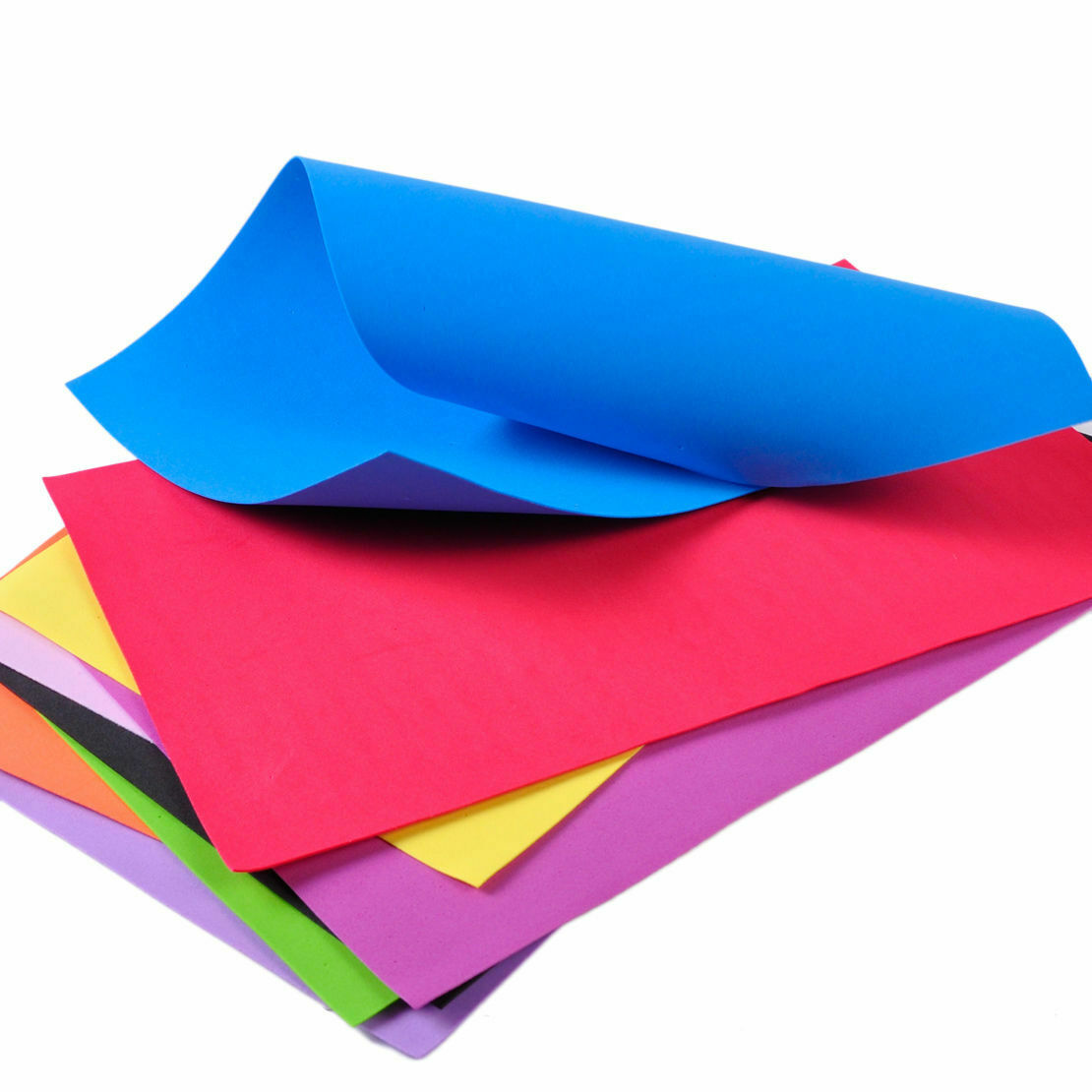 10pcs DIY Foam Sheets A4 Handmade Paper Fun Funky Children Kids Hand Craft