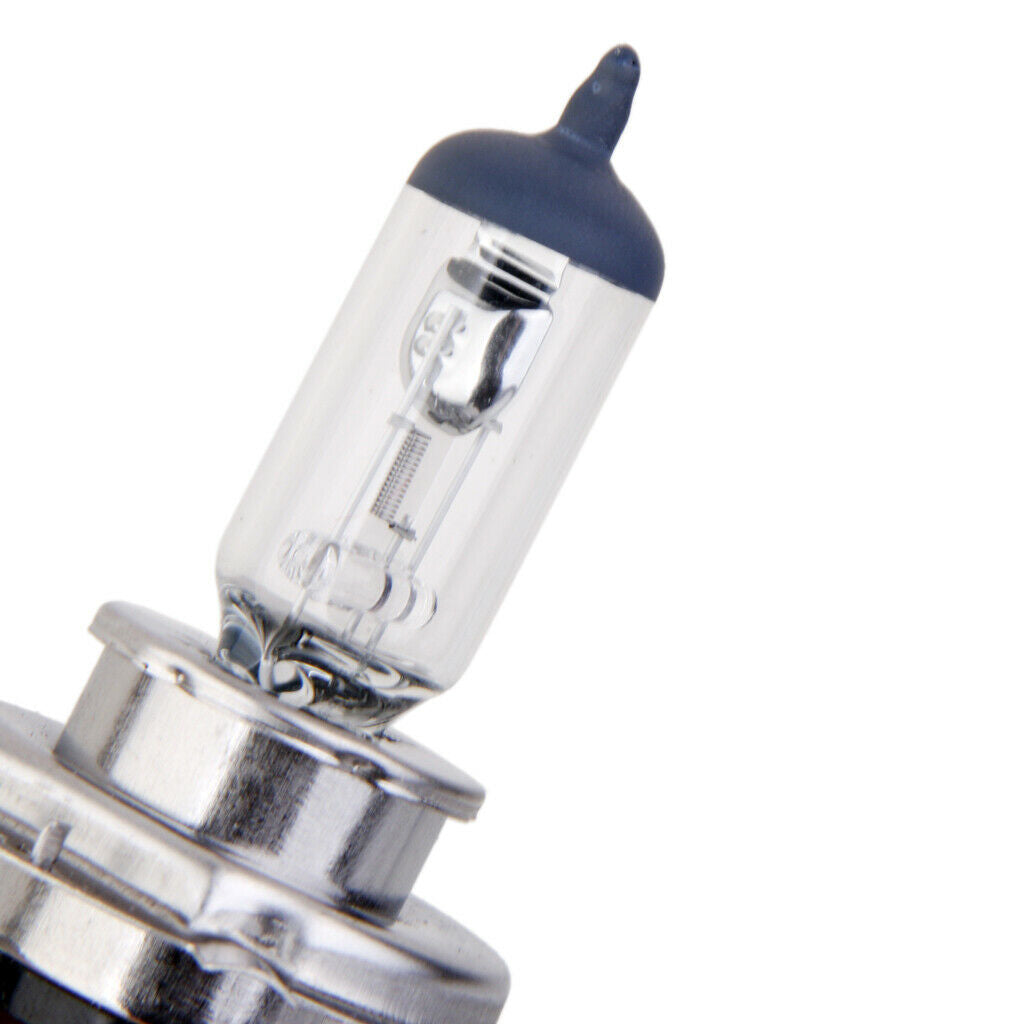 H4 3500k Xenon Gas Halogen Headlight White Bulbs 55w 12v