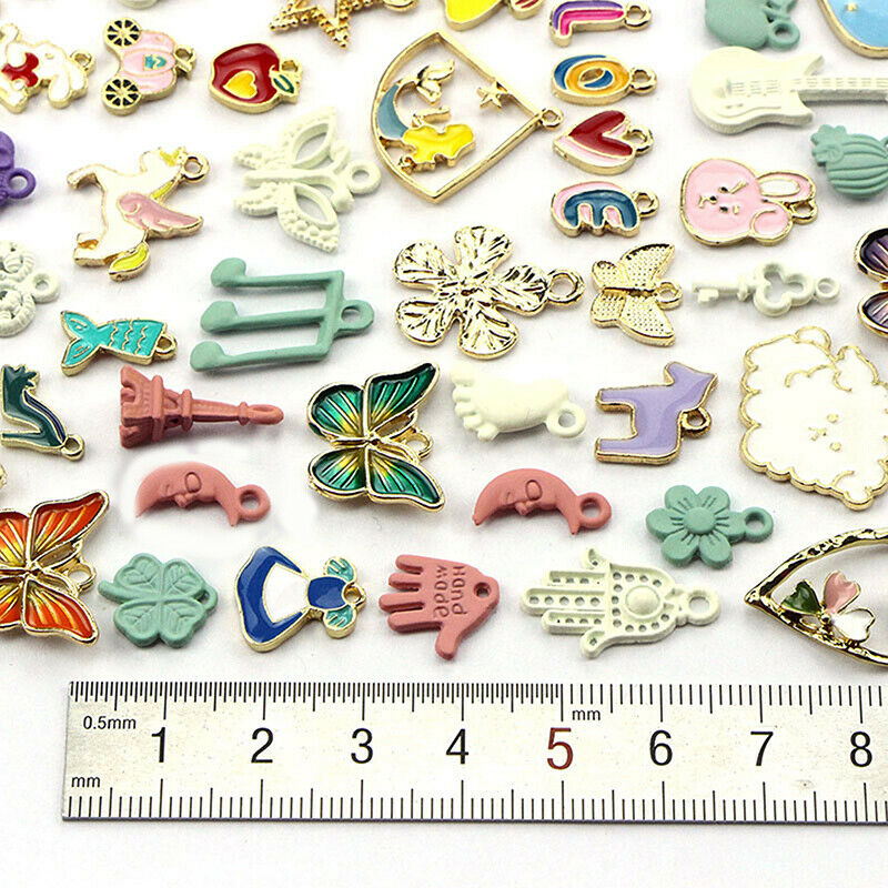 60pcs Mixed Styles Pendants DIY Jewelry for Necklace Making AccessariesBDAU