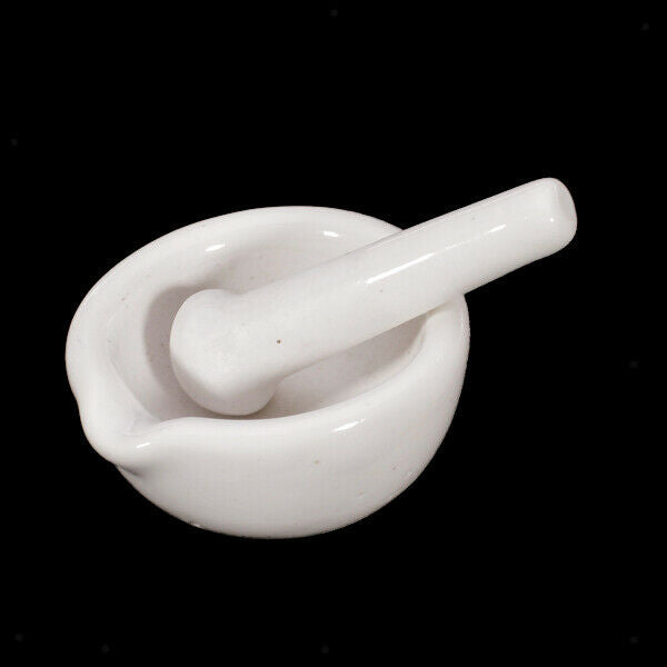 Sturdy 6ml Mortar and Pestle Mixing Grinding Bowl Herbs Grinding Tools