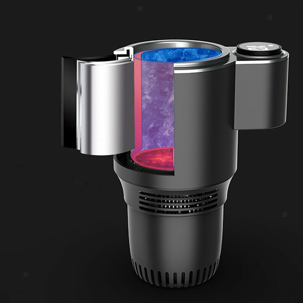 2-in-1 Warmer & Cooler Desktop Cooling Cup Beer Milk Tea Beer Cola Cooler