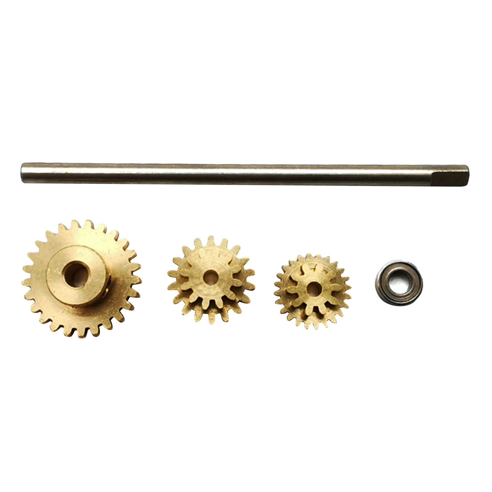 3x 1:10 Alloy 19T 24T 26T Gear Spare Parts for WPL D12 RC Buggy DIY Accs