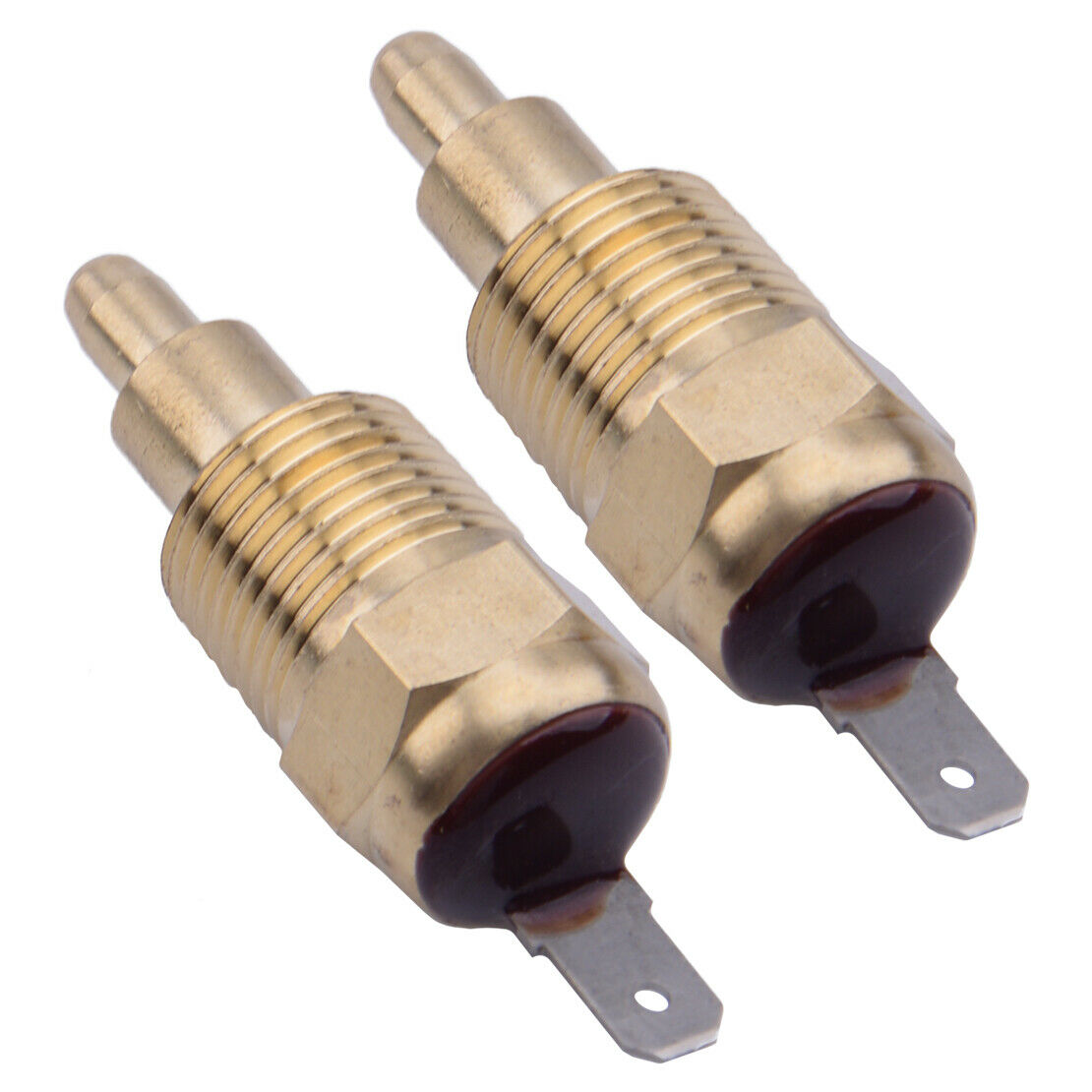 2pcs 185-200 Degree Electric Engine Cooling Fan Thermostat Switch Size NPT 3/8"