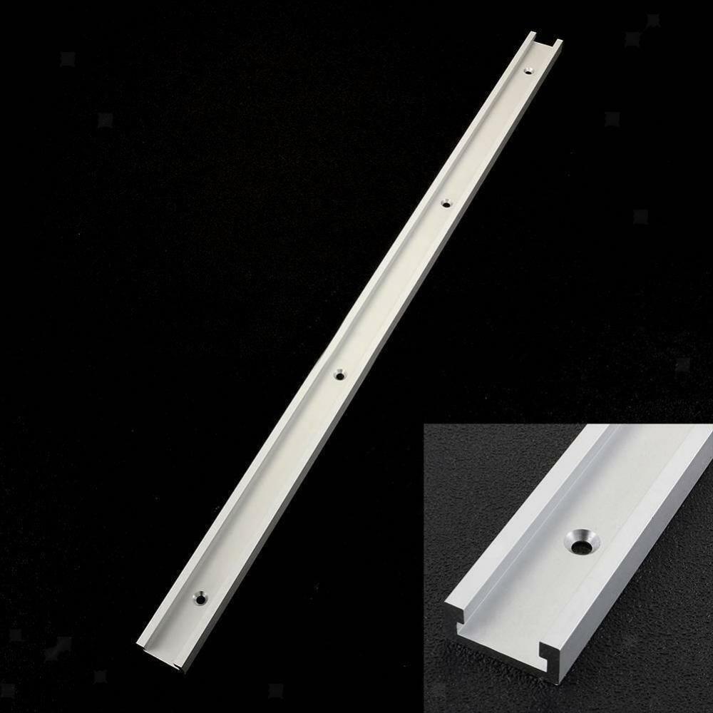 400mm T-track Woodworking T-slot Miter Track Jig Fixture Router Table Alloy