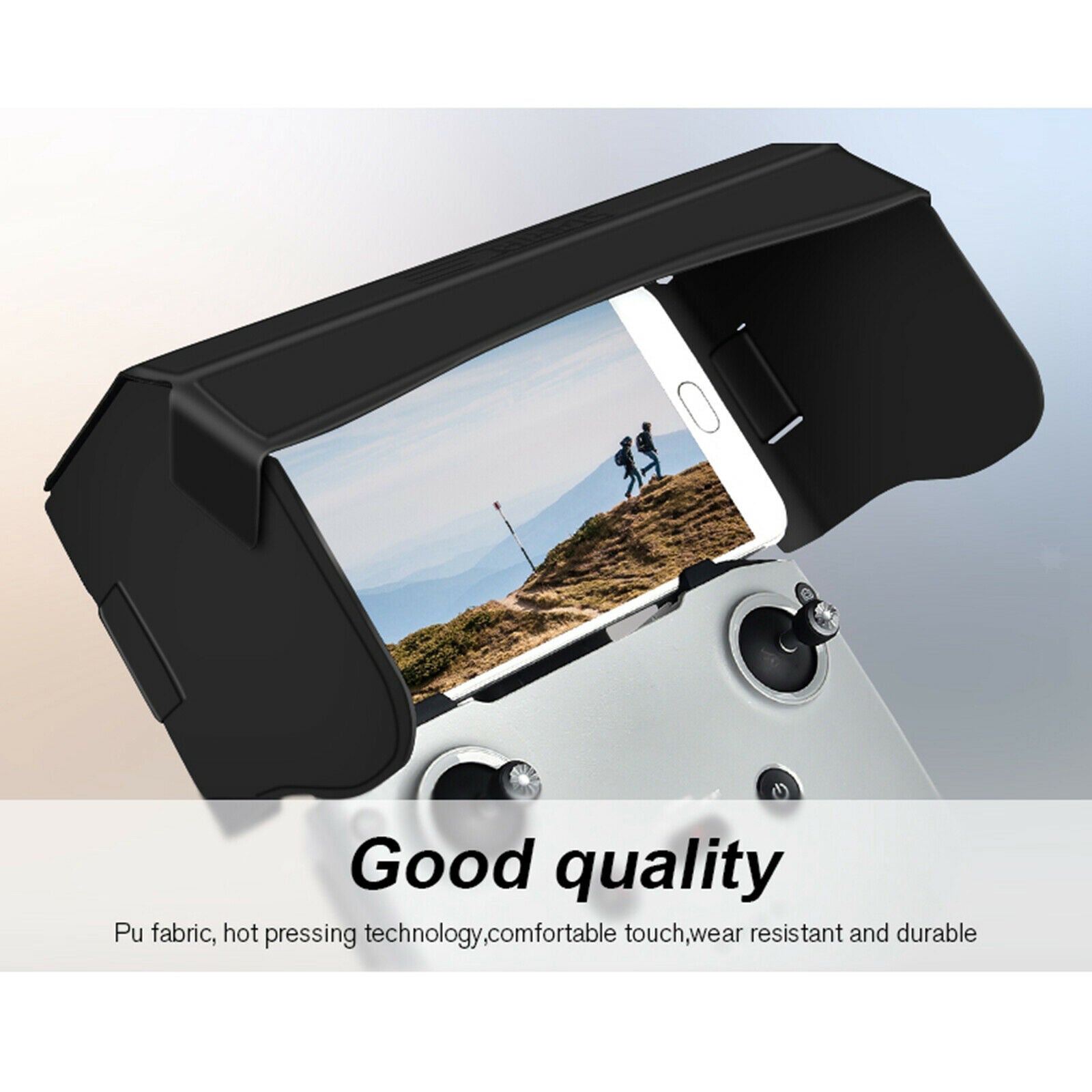 Portable Tablet Monitor Sun Shade suits for DJI Mavic AIR 2 Pro Mini 2 Black