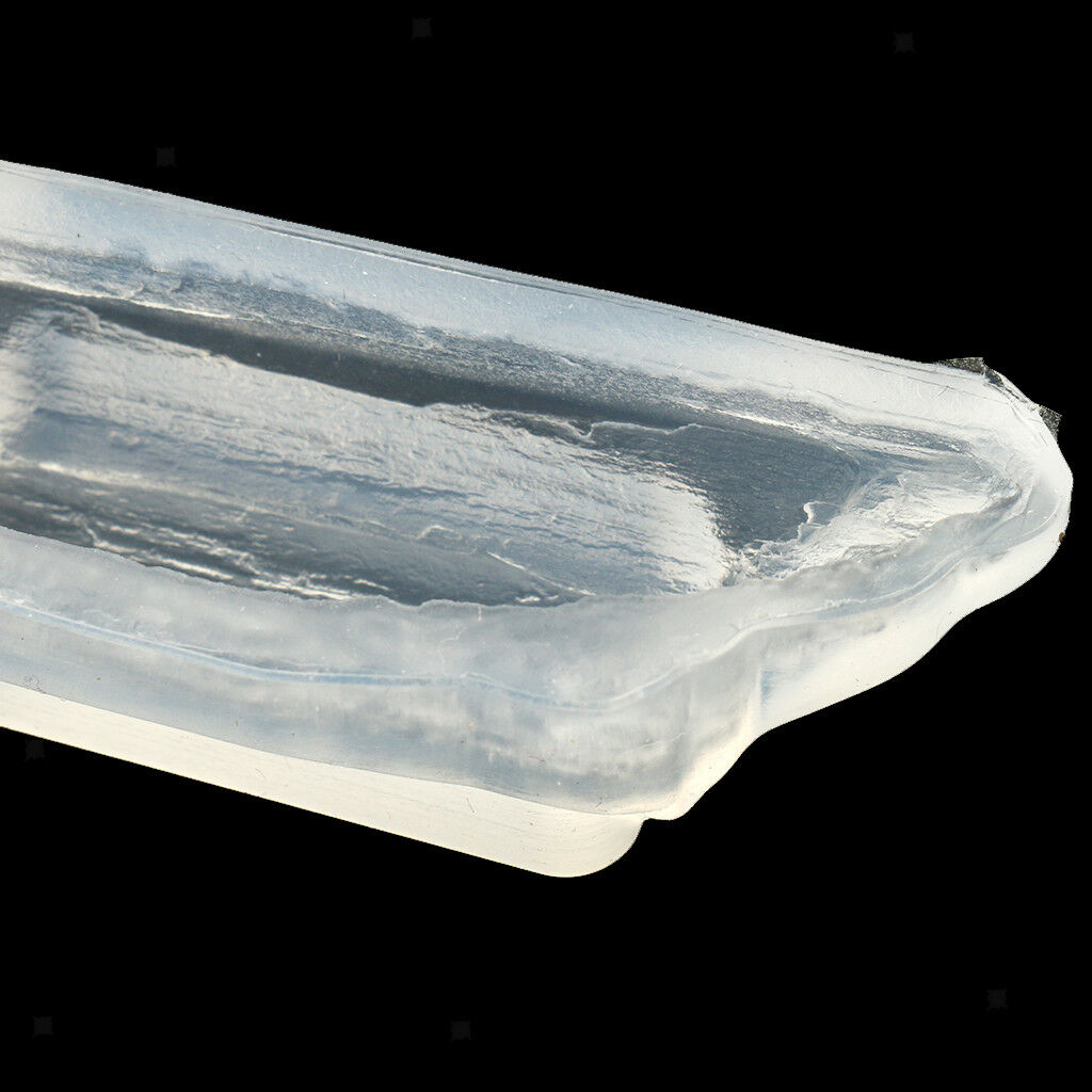 Natural Wood Silicone Pendant Jewelry Making Mould DIY Crystal Ornament #2