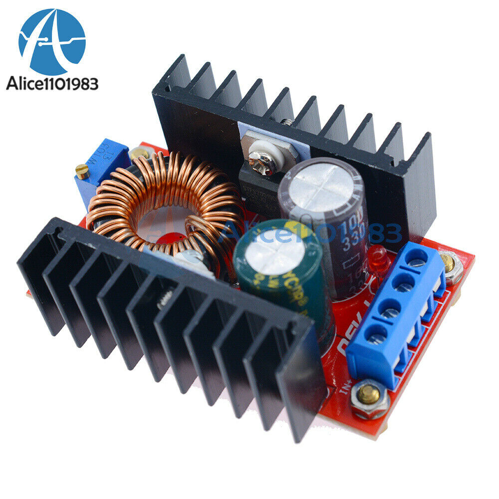 DC-DC Converter Boost Power Supply Module 10V-32V Step up to 60-97V 100W Voltage
