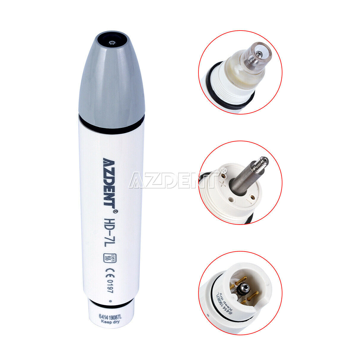 Dental LED Ultrasonic Piezo Scaler Handpiece Fit DTE SATELEC HD-7L Scaling