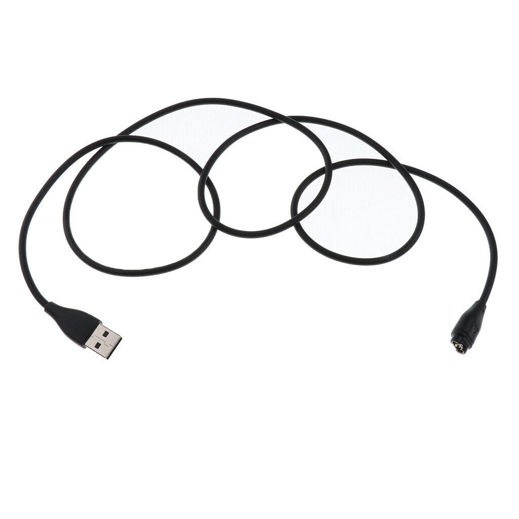 USB Watch Data Sync Battery Charger Cable + Wristband Silicone Band Strap for