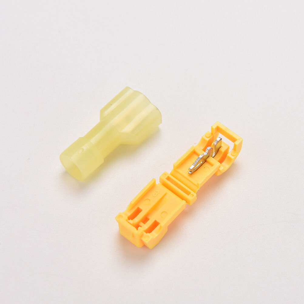 10 New Electrical Cable Connectors Quick Splice Lock Wire Terminals Crimp.l8