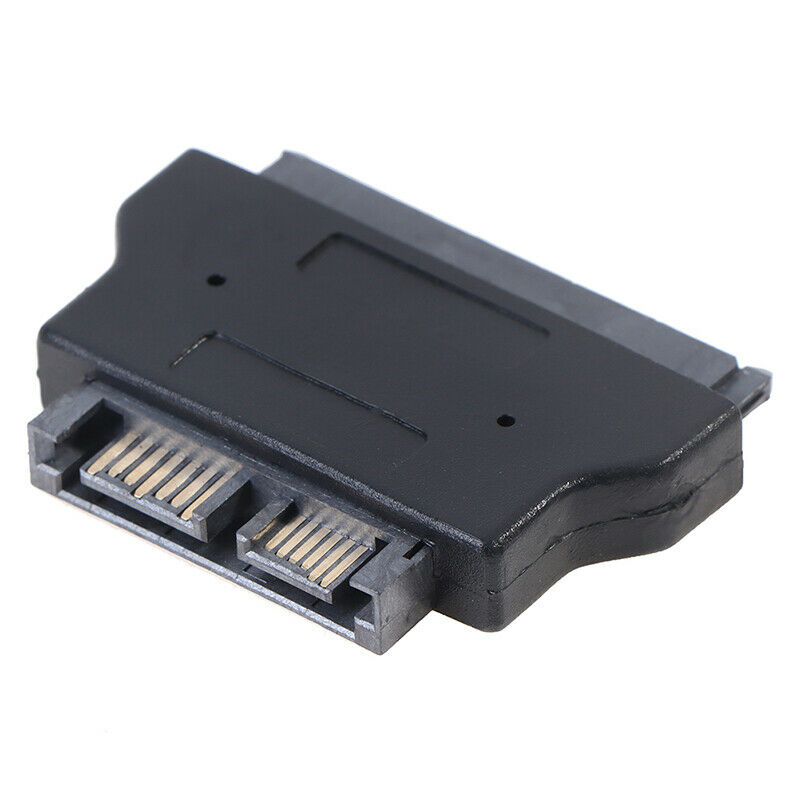 SATA 22Pin to 13Pin Slimline SATA  Adapter 7+15 Serial Female to 7+6 MaleFCA
