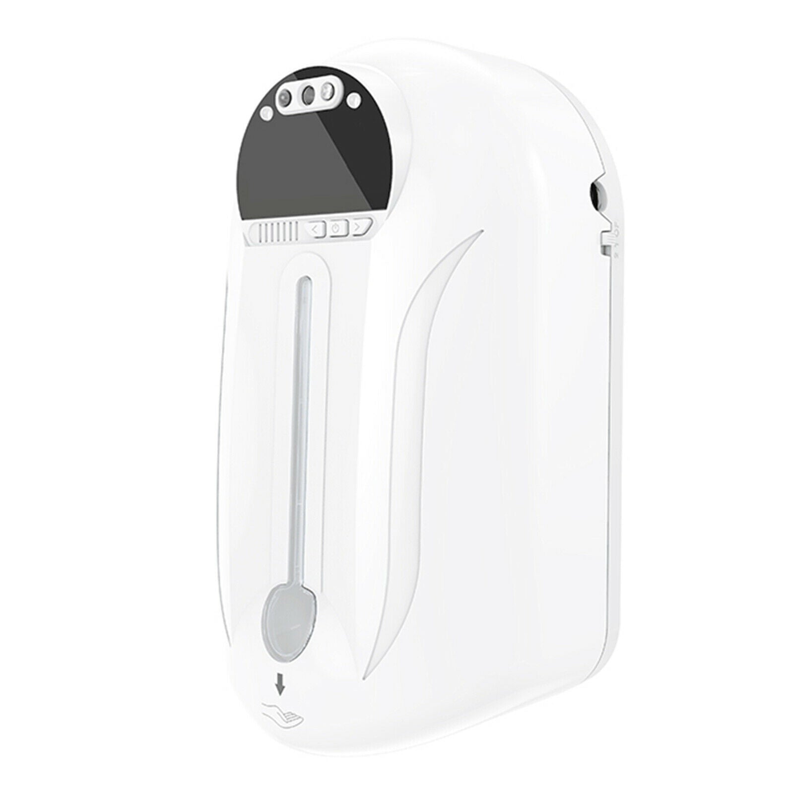 2-in-1 Wall Mounted Thermometer + Automatic Soap Dispenser for Office Home