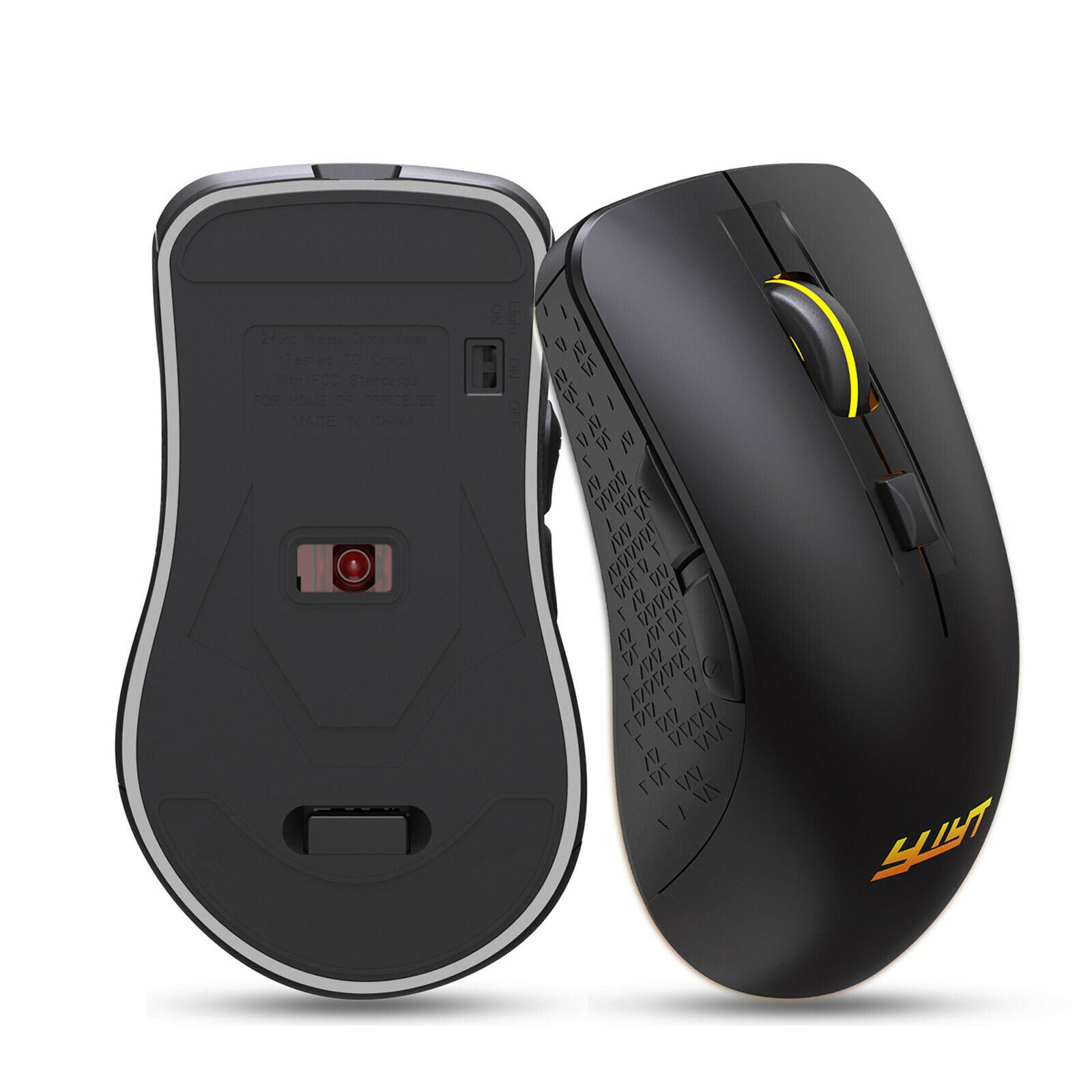 Bluetooth Mouse Cordless with USB Receiver for Laptop 6 Button Portable
