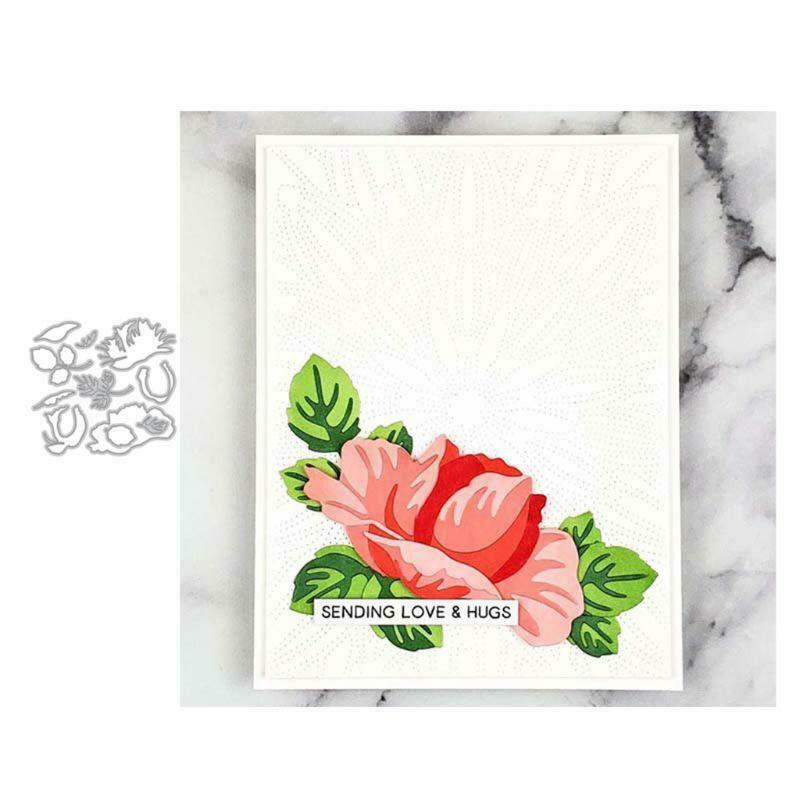 Wild Flower DIY Metal Cutting Dies Stencil Scrapbooking Album Paper Card Decor
