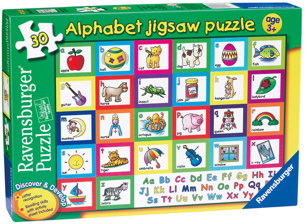 07047 Ravensburger Alphabet Floor Puzzle 30pc [Children's Jigsaw Puzzle]