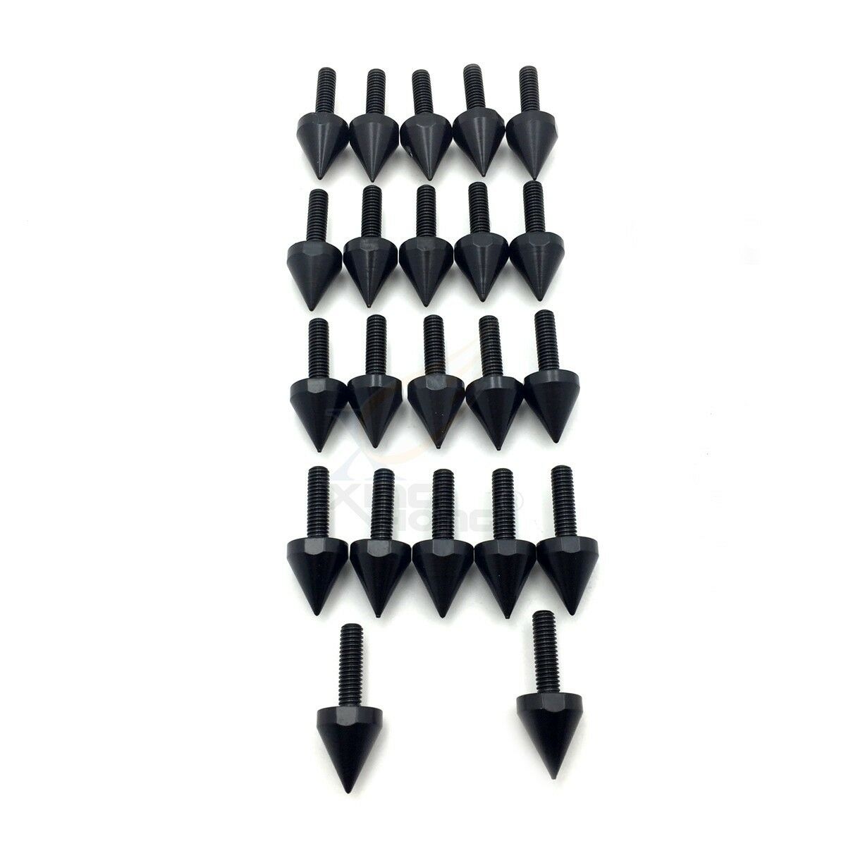 For 98-99 1999 1998 Yamaha YZF R1 YZFR1 Black Spike Fairing Bolts screws
