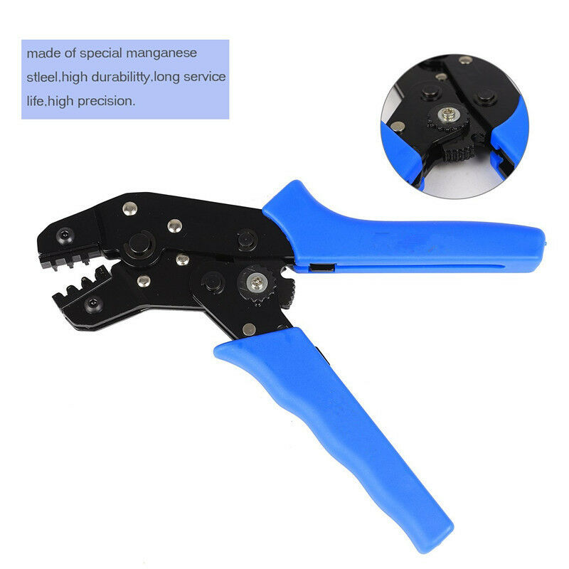 0.1-1.0MM2 Blue High-carbon Steel Crimping Tools Pin Insulated Terminal Crimper