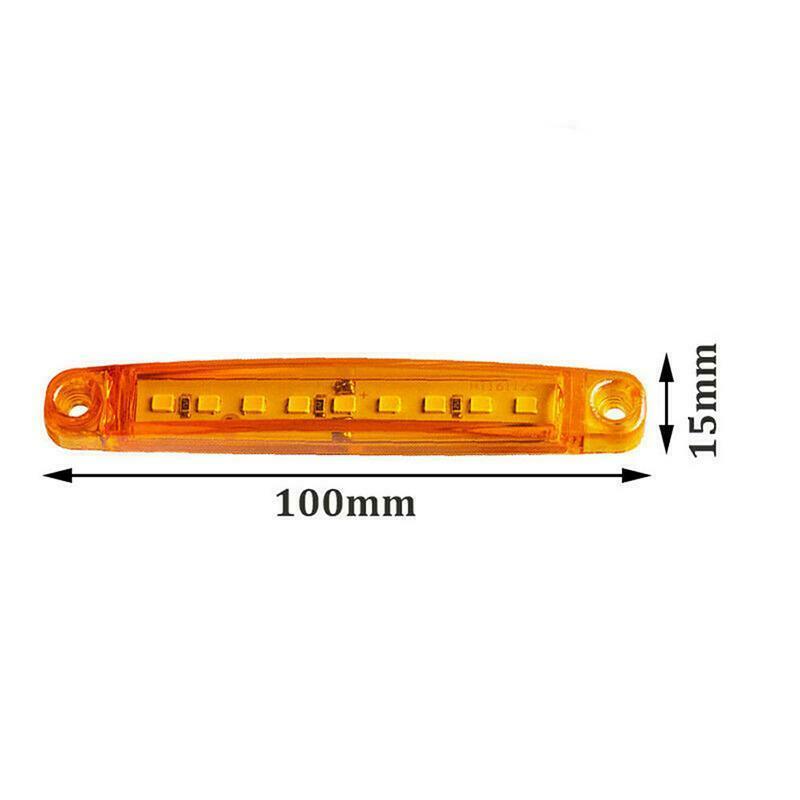 20Pcs 9 SMD LED Truck lights Universal Car Truck Bus Marker Light Waterproof