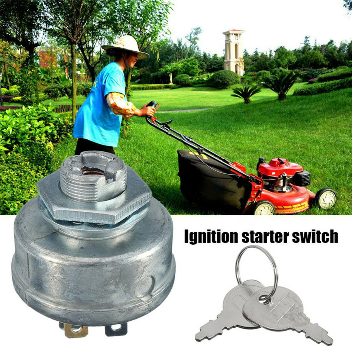 2 Sets of 5-pin Lawn Mower Ignition Starter Switch For MTD 725-0267 STD365402