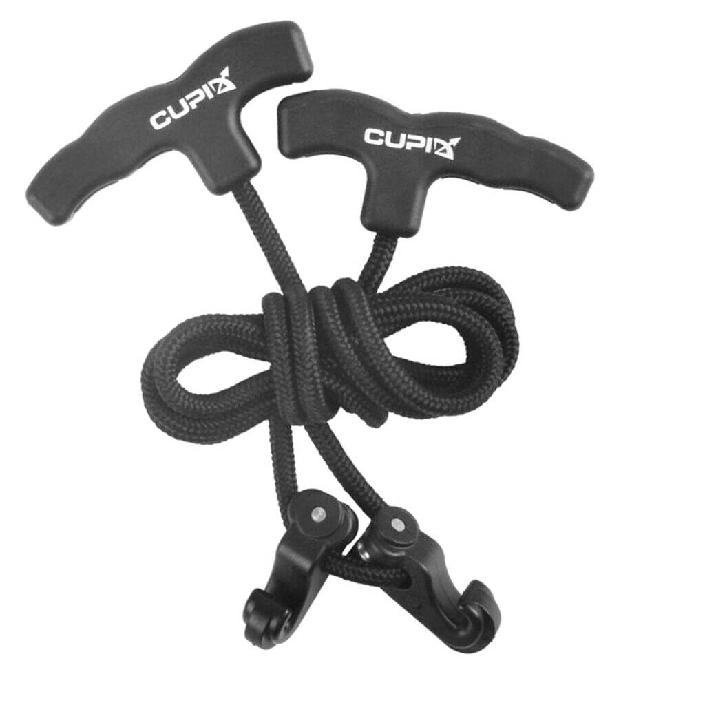 Archery Cocking Aid Rope Device Cocker Double Handle String Tools Accessory