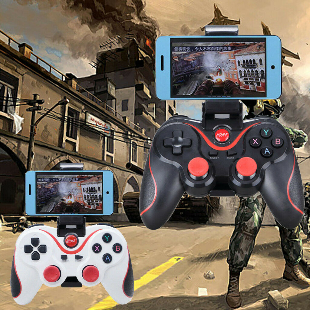 New Wireless Bluetooth Gamepad Controller Android TV Box Tablet PC With Stand