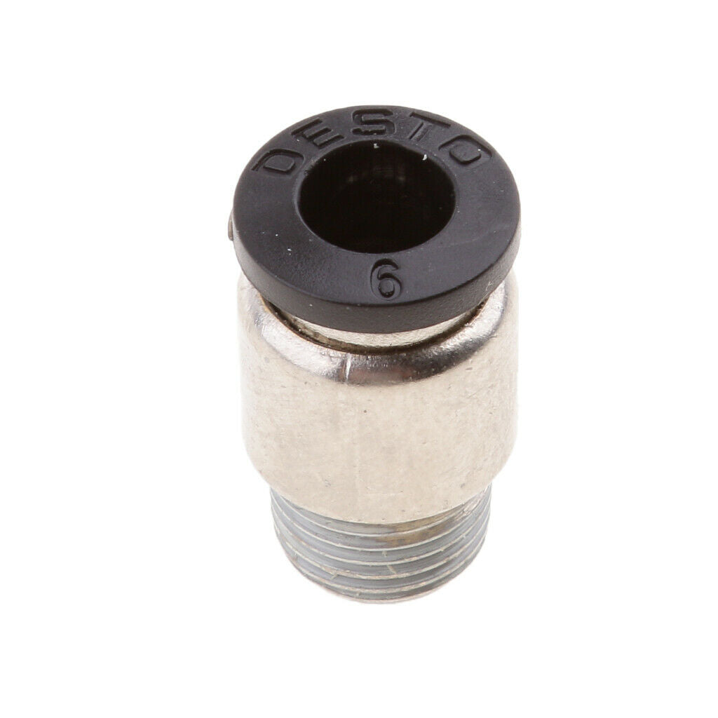 20x Pneumatic Tube Quick Coupling, Secured Connection DPOC-4-M6C