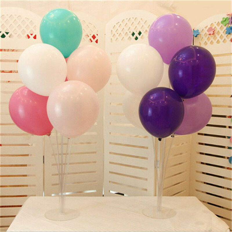 1 Set Sucking Plastic Balloon Column Base For Wedding Birthday Party Dec.DD