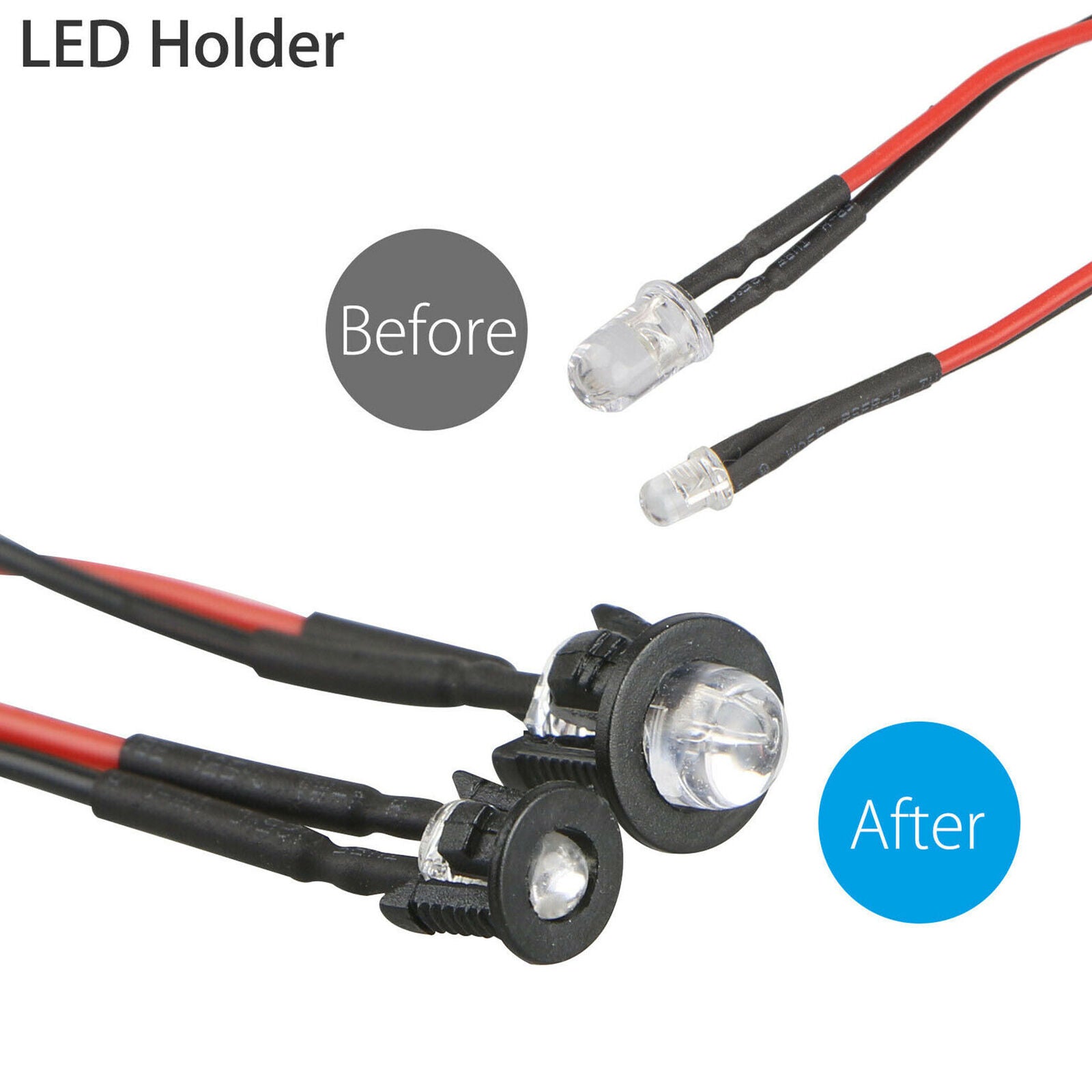 LED Light Kit Brake+Headlight+Signal 2.4ghz PPM FM For HSP RC 1/10 Car Truck