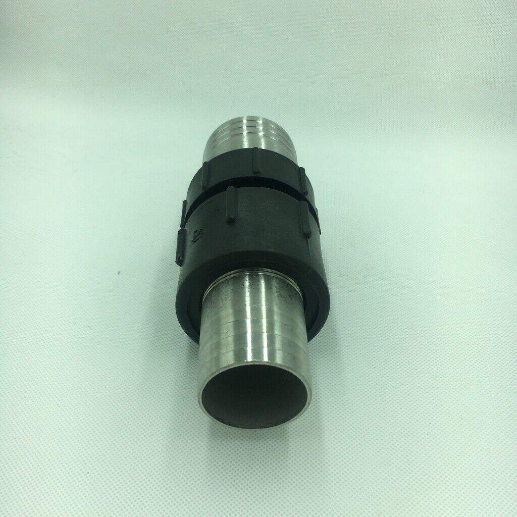 Straight Through Tote Tank Food Grade Drain Adapter 60MM To 45MM Coarse Thread